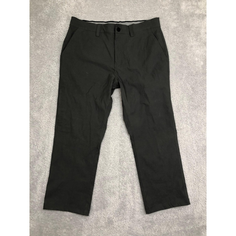 Orvis Tech Pants Mens 38x26 Gray Water Repellent Stretch Outdoor Fishing